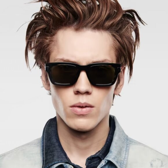 G-Star Black Fat Dexter Rectangular Sunglasses (Unisex) - Picture 3 of 6